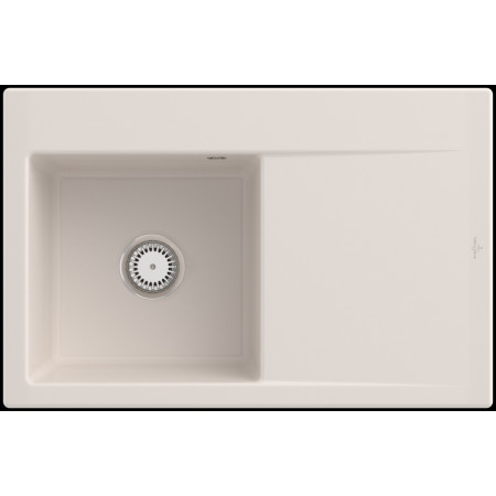 Villeroy & Boch Subway Style 45 Built-in sink 780 x 510 mm Crema CeramicPlus