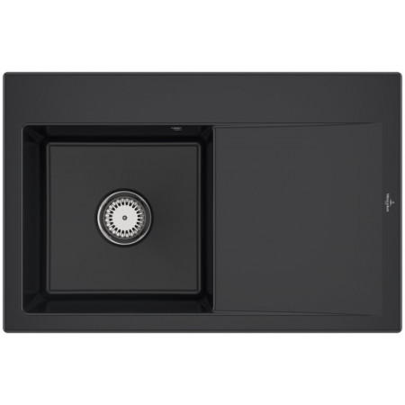 Villeroy & Boch Subway Style 45 zlewozmywak wbudowany 780 x 510 mm Pure Black