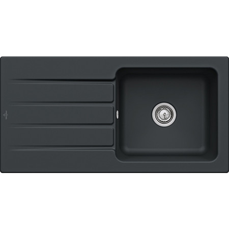 Villeroy & Boch Architectura 60 zlewozmywak wbudowany 1000 x 510 mm Pure Black