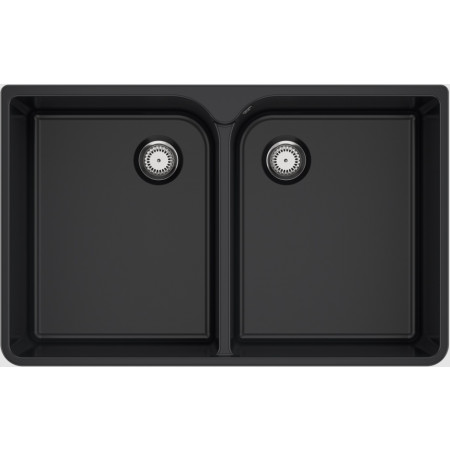 Villeroy & Boch Farmhouse 80 X zlewozmywak dwukomorowy 795 x 500 x 220 mm Pure Black