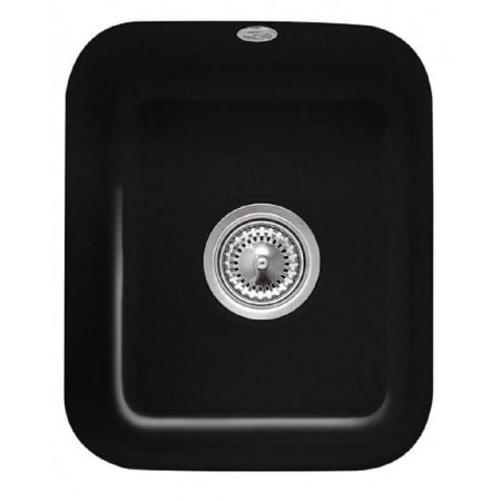 Villeroy & Boch Cisterna 45 zlewozmywak podblatoowy 370 x 435 mm Pure Black
