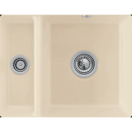 Villeroy & Boch Subway 60 XU zlewozmywak podblatoowy 545 x 440 mm Pure Black