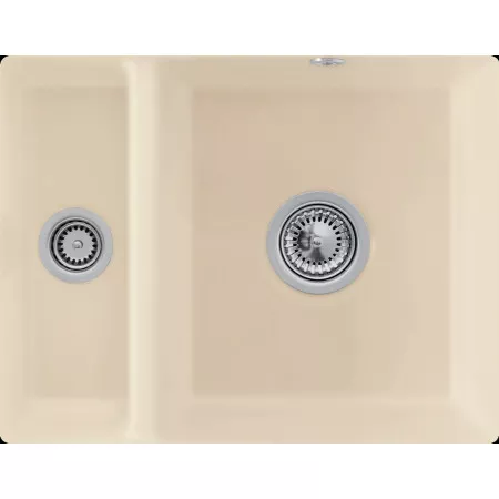 Villeroy & Boch Subway 60 XU zlewozmywak podblatoowy 545 x 440 mm Pure Black