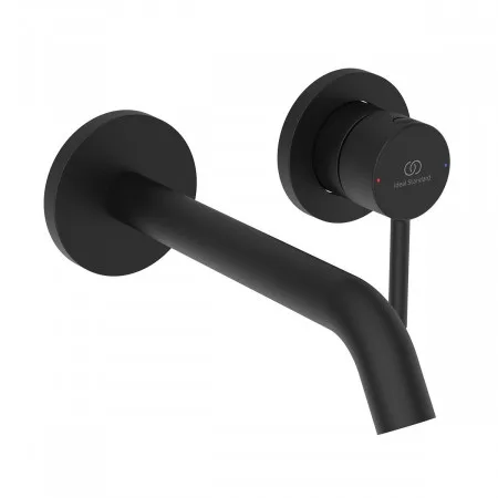 Ideal Standard Ceraline Nuovo Bat.umywalkowa wylewka 18cm satynowa czerń