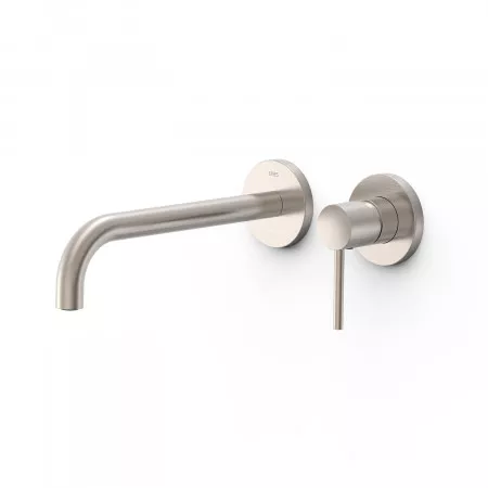 Tres Study bateria umywalkowa podtynkowa wylewka 237 mm stal