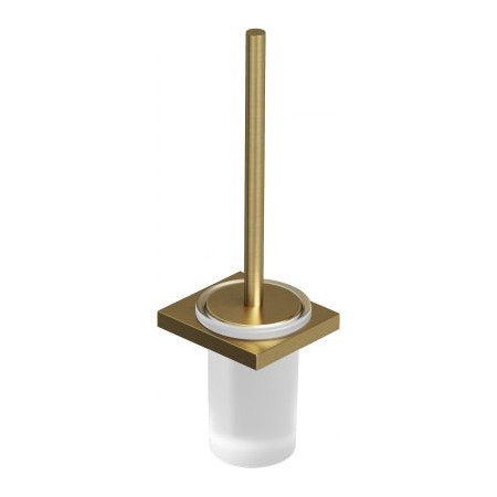 Kludi Vela C zestaw ze szczotką do WC Brushed Gold