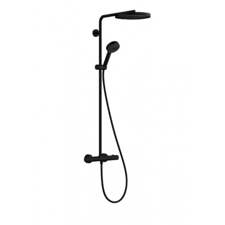 Hansgrohe Pulsify S Puro Komplet prysznicowy 260 1jet EcoSmart z Ecostat Fine i główką prysz.3jet czarny mat