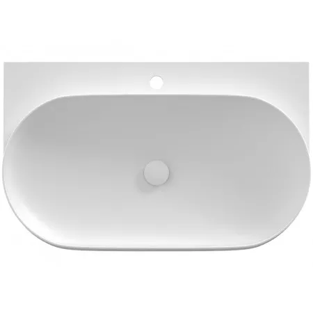 Ravak Umywalka ceramiczna YARD 800 biały mat