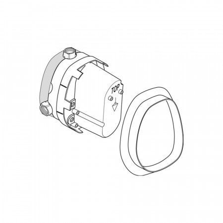 Ideal Standard element podtynkowy zestaw 1 - element podtynkowy - 552600_O1