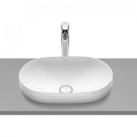 Roca Inspira Round Umywalka 550X370 H75 Mm Fineceramic , Supraglaze - 841273_O1