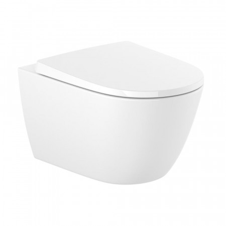 Roca Ona Miska WC wisząca Rimless 36x53 cm Supraglaze biały - 846139_O1