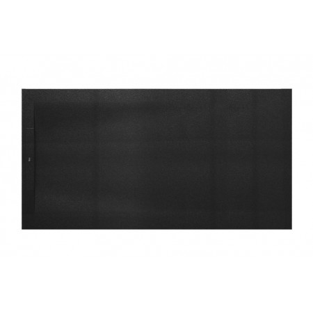 Roca Pyros brodzik kompozytowy 160x80 cm z ukrytym odpływem, kolor czarny - 895493_O1