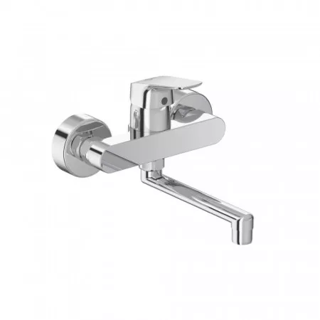 Ideal Standard Ceraflex bateria kuchenna, zlewozmywakowa ścienna chrom - 737345_O1