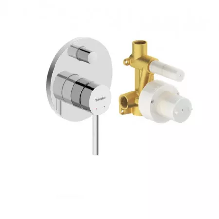 Duravit Circle Zestaw z baterią do montażu podtynkowego Chrom błyszczący - 903340_O1