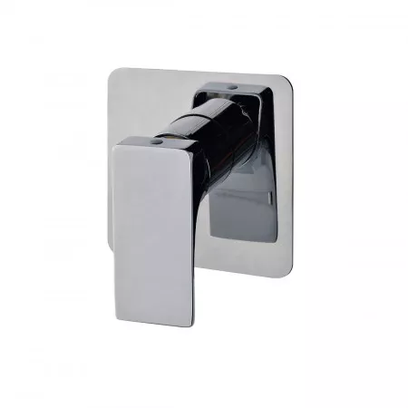 HushLab Belverde Bateria prysznicowa podtynkowa, element zewnętrzny Czarny mat - 833668_O1