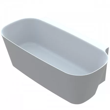 IH Selection by Vayer Wanna wolnostojąca dostawiana do ściany Bez przelewu 164x83 Biały 