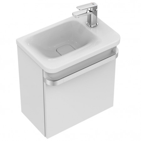 Ideal Standard Tonic II szafka pod umywalkę 45cm drzwi prawe biały połysk - 576770_O1