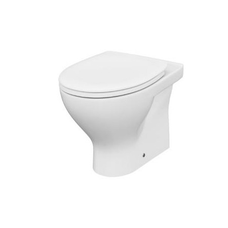 Cersanit Moduo zestaw miska WC stojąca bezrantowa z deską wolnoopadającą 52x35,5 cm - 828566_O1