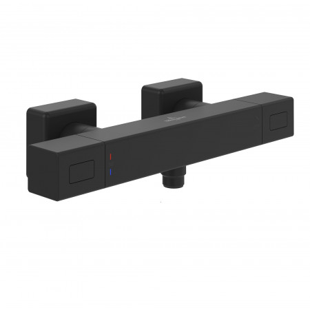 Villeroy & Boch bateria prysznicowa termostat Matt Black - 901024_O1