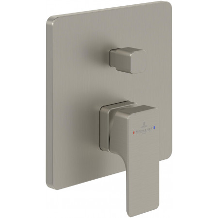 Villeroy & Boch Subway 3.0 bateria do montażu podtynkowego Brushed Nickel Matt - 900795_O1