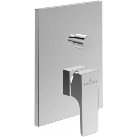 Villeroy & Boch Architectura Square bateria do montażu podtynkowego Chrome - 900603_O1