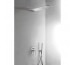 Tres Cuadro-Tres kompletny zestaw prysznicowy podtynkowy deszczownica 160x550 mm chrom - 459351_O1