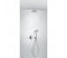 Tres Bm kompletny zestaw prysznicowy podtynkowy deszczownica średnica 225 mm chrom - 720617_O1