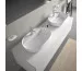 Duravit Luv Umywalka nablatowa Luv 60x40 z półką na baterię, bez przelewu 60x40 biała - 739023_O1