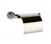 Gessi Venti20 Accessories Uchwyt ścienny na papier w rolce z pokrywą Nickel PVD