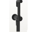 Gessi Ścienna słuchawka bidetowa z przyciskiem stop (push-button) i przyłączem 1/2" – Czarny Mat