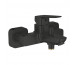Grohe Cubeo Jednouchwytowa bateria wannowa czarny mat