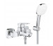 Grohe Cubeo Jednouchwytowa bateria wannowa chrom