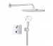 Grohe Grohtherm Podtynkowy zestaw prysznicowy z deszczownicą Tempesta 250 Cube chrom