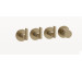 Gessi Inciso Shower bateria podtynkowa termostatyczna montaż pion/poziom 3-drożna Warm Bronze Br. PVD