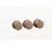 External parts for wall-mounted thermostatic mixer Vertical/horizontal setting up with two separate exits Copper Brushed PVD