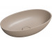 Omnires Shell M+ Umywalka Nablatowa, 60 X 35 Cm dune beige mat
