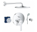 Grohe Lineare Zestaw prysznicowy podtynkowy, deszczownica  31 cm (24064001 + 35600000 + 26558000) chrom