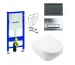 Geberit stelaż Villeroy & Boch Architectura Zestaw podtynkowy z miską WC wiszącą i deską w\o (111.170.00 + 4694CL01) biały