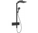 Hansgrohe Raindance Alive Q Komplet prysznicowy 210/340 1jet z term. ShowerSelect Comfort Czarny Matowy