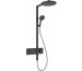 Hansgrohe Raindance Alive S Komplet prysznicowy 300 1jet EcoSmart z term. ShowerSelect Comfort Czarny Chrom Szczotkowany