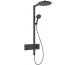 Hansgrohe Raindance Alive S Komplet prysznicowy 300 2jet z term. ShowerSelect Comfort Czarny Chrom Szczotkowany