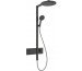 Hansgrohe Raindance Alive S Komplet prysznicowy 300 2jet EcoSmart z term. ShowerSelect Comfort Czarny Chrom Szczotkowany