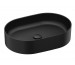 Ravak Umywalka CERAMIC O Slim 550 czarny mat