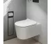 Hansgrohe EluPura S Zestaw Miska wisząca 54 WC bezrantowa + Deska wolnoopadająca