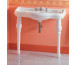 Kerasan Retro Umywalka meblowa 100 cm + nogi ceramiczne Biały - 839306_O1