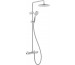 Duravit zestaw prysznicowy wannowy termostat deszczownica 25 chrom