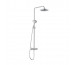 Kludi Logo Dual Shower System prysznicowy z termostatem deszczownica 25 chrom