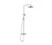 Kludi Logo Dual Shower System prysznicowy z termostatem deszczownica 25 chrom