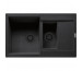 Zlewozmywak wbudowywany Fragranite Maris MRG 651-78 Onyx / Czarny odpływ