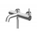 Kohlman Axel Brushed Nickel Natynkowa bateria wannowo-prysznicowa natynkowa